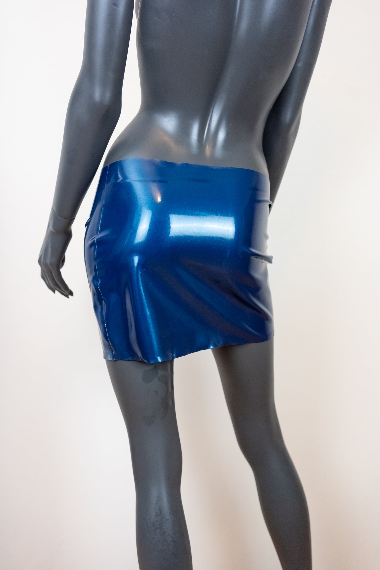 Latex Mini jupe